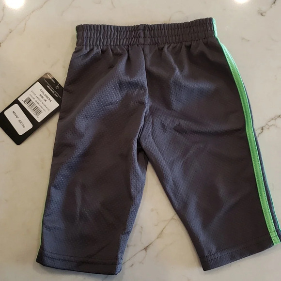 Adidas Track Pants baby boy 3m grey green - Picture 3 of 4